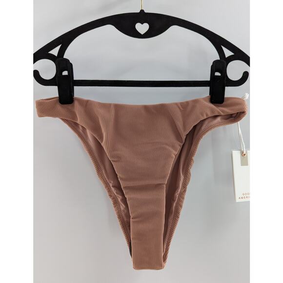 Good American Swim Rose Bikini Cheeky Bottom - Picture 7 of 9